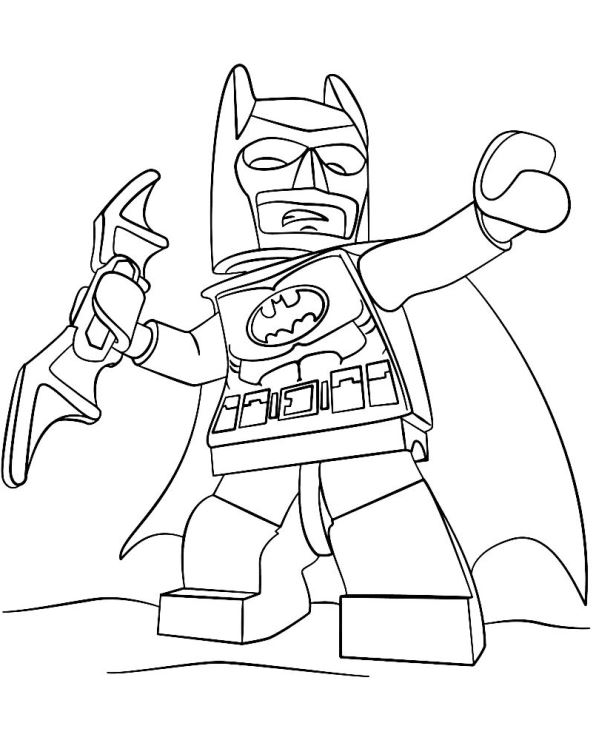 Lego batman Malvorlagen